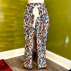 YSL ~~~YVES SAINT LAURENT MULTI COLOR PANTS